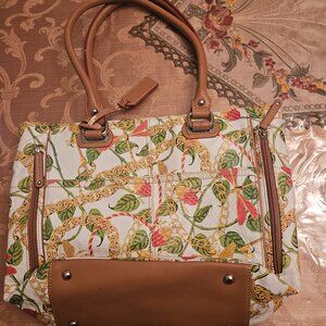 Tignanello Dragonfly Leather Should Purse